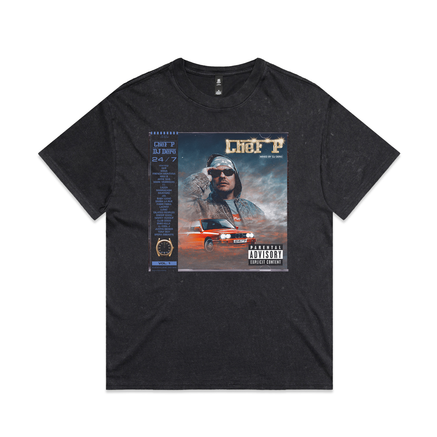 T-shirt maniche corte 24/7 Mixtape